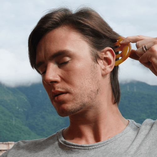 INVG Resin Scalp Massage Comb | Acupressure Head Massager