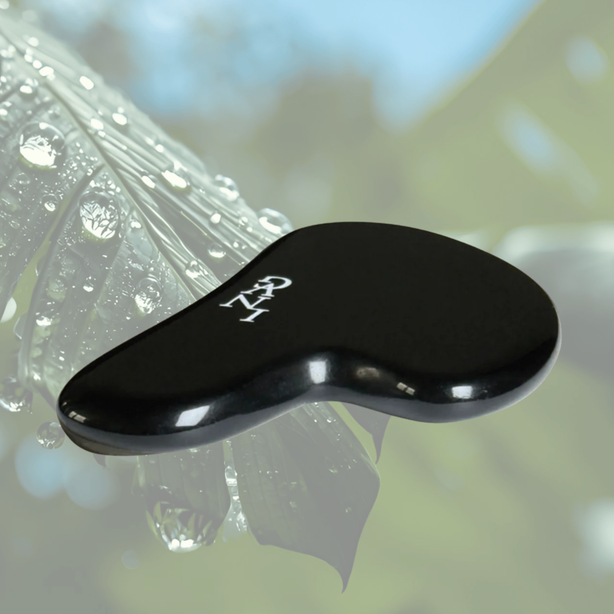 Gua Sha de obsidiana INVG