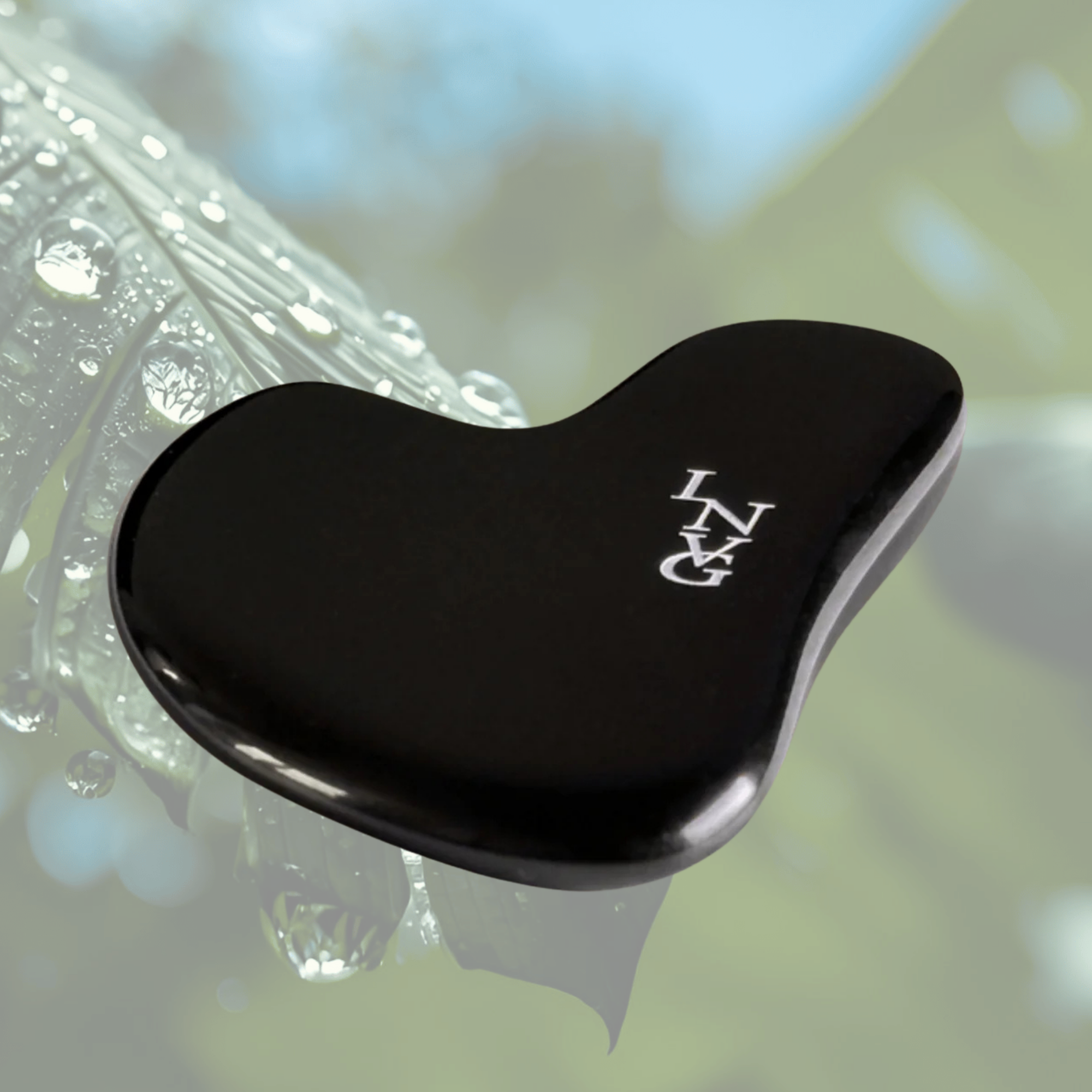 Gua Sha de obsidiana INVG