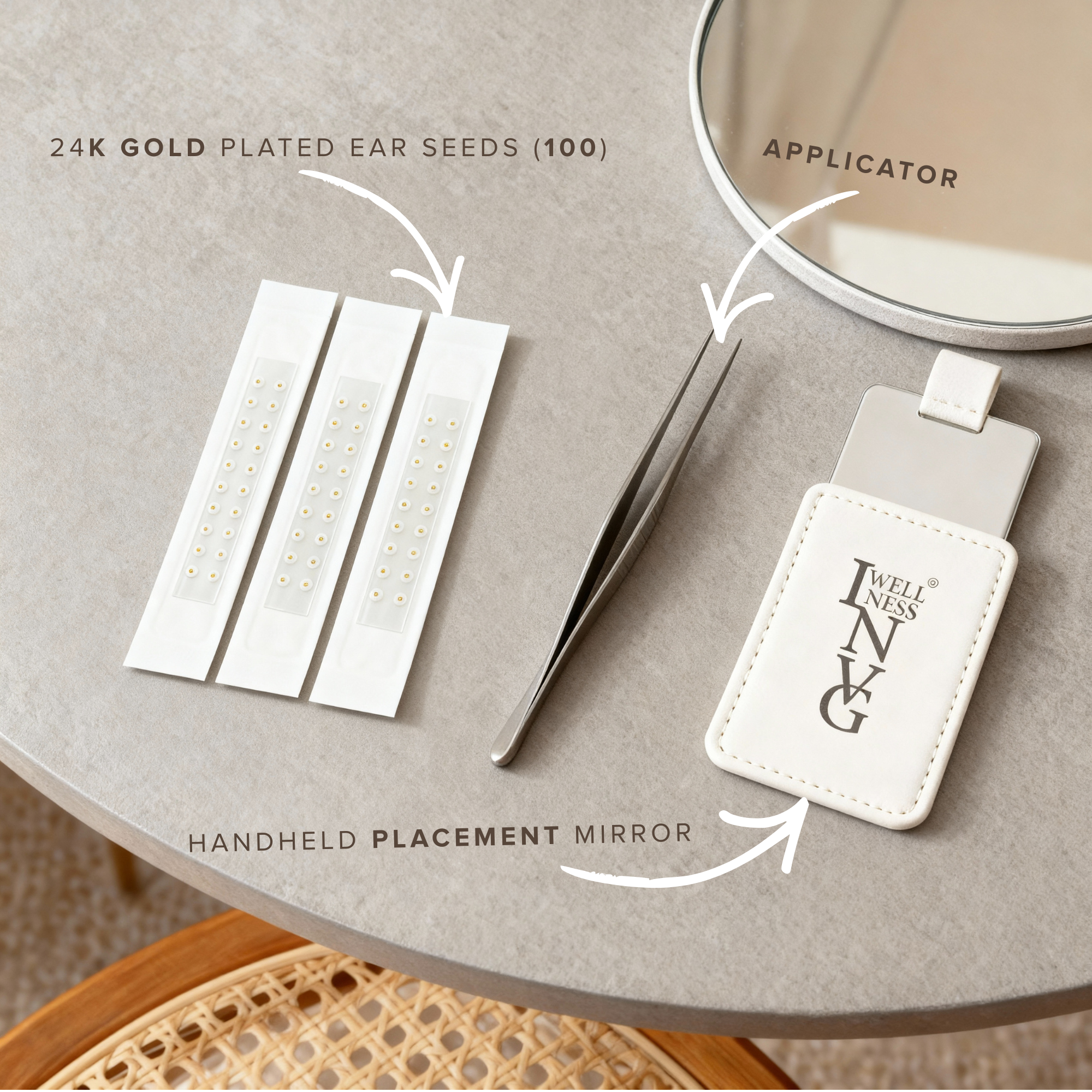 INVG Ear Seed Starter Kit (24K Gold)